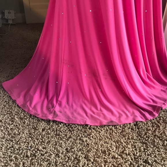 Pretty in Pink Prom Dress - Picture 3 of 4